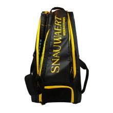 Snauwaert Racketbag Standbag (Schlägertasche, 3 Hauptfächer) 2022 schwarz 9er